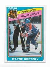 1984-85 OPC:#380 Wayne Gretzky(NHL Scoring Leader)