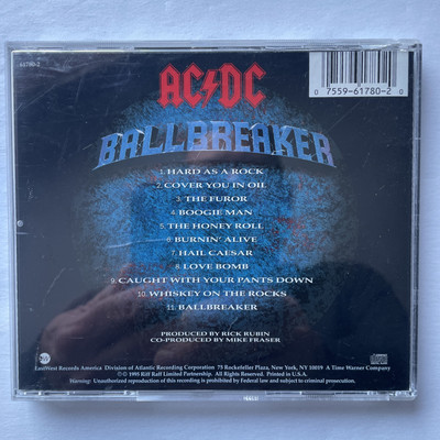 AC/DC Ballbreaker (CD, Sep-1995, EastWest) NEAR MINT 75596178020| eBay