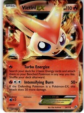 Victini EX Ultra Rare Legendary Treasures 24/113 LP