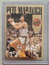 1994-95 Action Packed Basketball Hall of Fame - Pete Maravich #26 Gold
