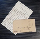 Original Letter From American Civil War, 1860’s, Missouri, Envelope Included