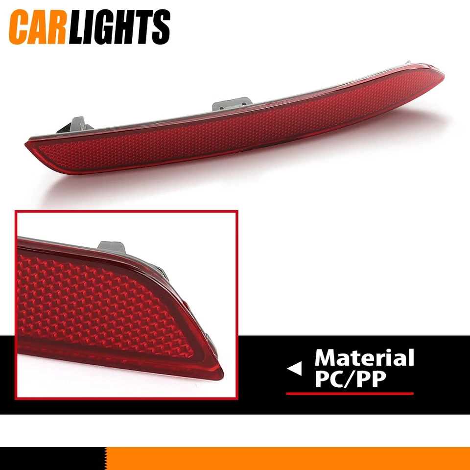 Fit for BMW M5 550i 550i xDrive 535i xDrive Rear Left Side Bumper Reflector Foto 4 de 4