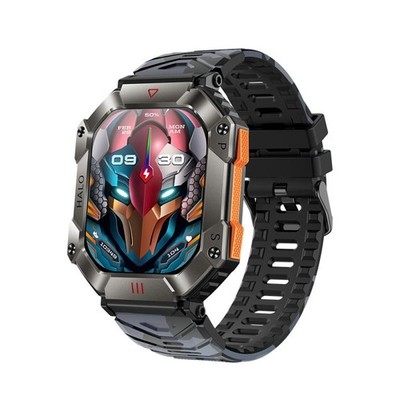 LEMFO KR80 Sport Smartwatch BT5.1 2,0 Zoll IP67, Anrufunterstützung