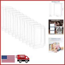 Steelbook Box Protectors Clear Sleeves for Blu-ray and Game Cases 10 Count