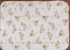 Disney Classic Pooh Cute Winnie The Pooh Piglet Cozy Fleece Baby Blanket Cream