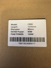 Cloudray 90W CO2 Laser Tube Length 1250mm Dia.80mm Metal Head US Stock