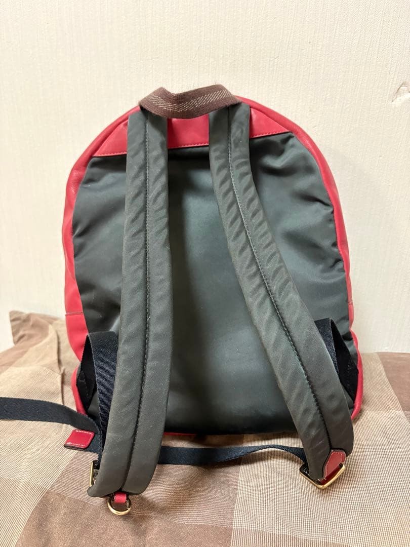 COACH Backpack Cherry Pattern 5a - image 5