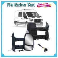 Right Passenger Tow Mirror Power Heated Signal for Ford Transit 150 250 350 1...