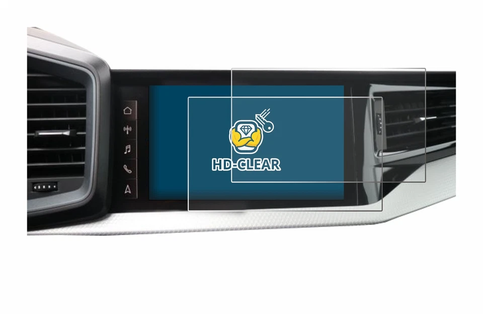 2 Pezzi Pellicola Protettiva per Audi A1 Sportback 2019 MMI Navigation Plus - Immagine 2 di 4