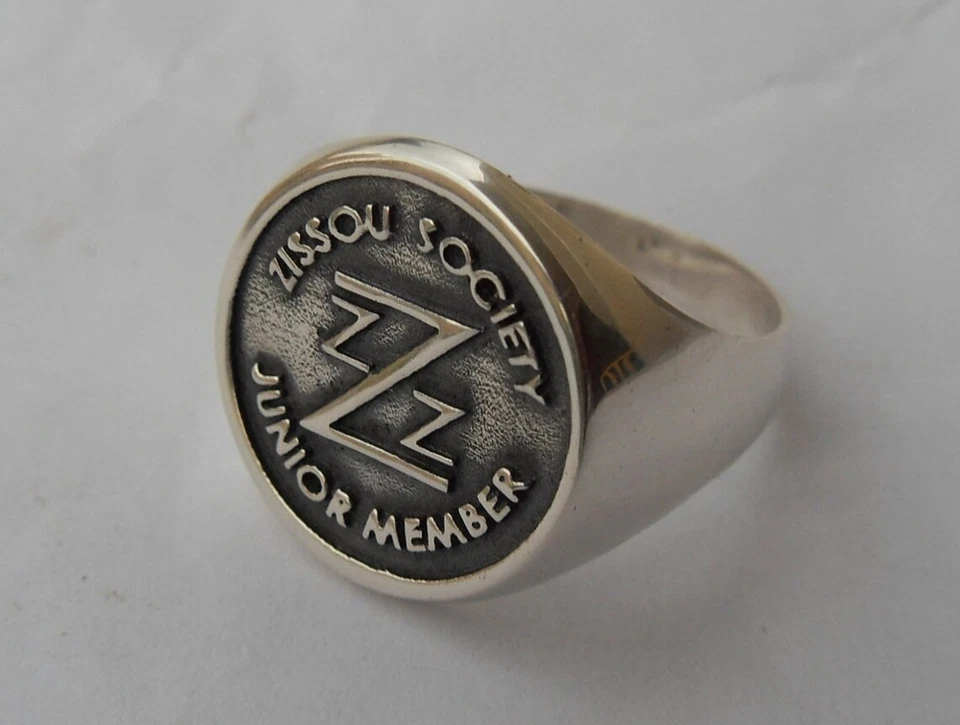 Life Aquatic Team Zissou Society Junior Member Handmade 3D Ring Sterling SilveR - Image 2 of 4