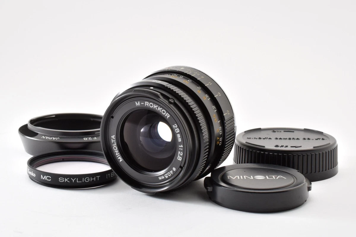 25+ Minolta f/2.8 Camera Lenses 28mm Focal for sale | Updated Oct 2026