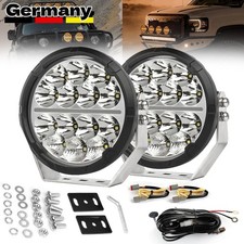 2x 7 pollici LED abbaglianti fari supplementari 12V 24V camion veicolo ECE E9 IP67