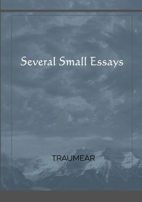 Traumear | Several Small Essays | Taschenbuch | Englisch (2021) | [.]