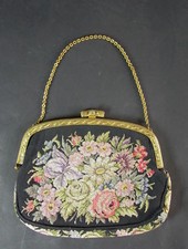 Beautiful Vintage Tapestry Bag - Evening Bag