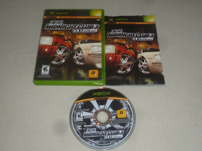 XBOX VIDEO GAME MIDNIGHT CLUB 3 DUB EDITION W CASE & MANUAL COMPLETE