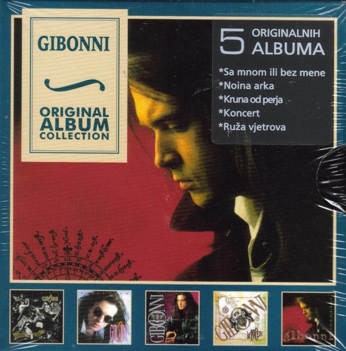 Gibonni ORIGINAL Album Collection 5 CD Croatia Best Hit Koncert Kruna od perja - Bild 1 von 2