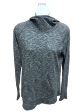 Marmot Womens Hoodie Shirt Size Small Long Sleeve Gray Pullover Casual Top