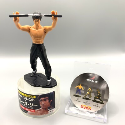 Bruce Lee Nunchaku Pose Mini Figur DyDo Japan ee780
