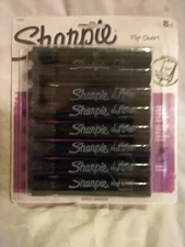 Sharpie 8 Count  Flip Chart Marker Black #1760445