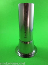 #12 x 2" STAINLESS stuffing tube for LEM Big Bite 3/4 hp meat grinder LARGE dia