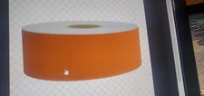 Orange Kraft Paper Gummed Tape 2"x 600' Non Reinforced Water Activated 8 Roll's