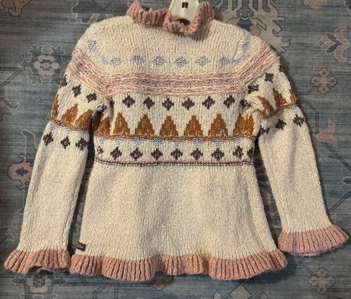 Matilda Jane Just Imagine Stephanie Cardigan Girls Sweater Size 10 EUC - Picture 2 of 5