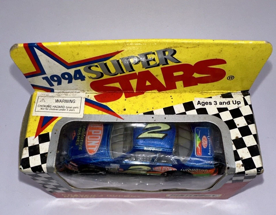 Vintage 1994 Matchbox Super Stars Craven's Dupont Racing Car #2 Limited Edition - Image 4 of 4