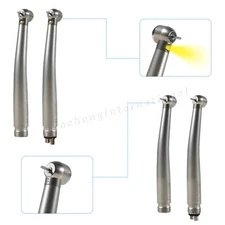 NSK Style Sale Handpiece High Speed Fiber Optic LED Push Button 2/4 Hole JI