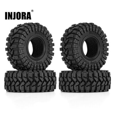 INJORA King Trekker S5 All Terrain 1.3 Tires for 1/18 1/24 TRX4M SCX24 Ascent 18