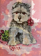 "The Best Gift" Printed Needlepoint Tapestry  Canvas 6277