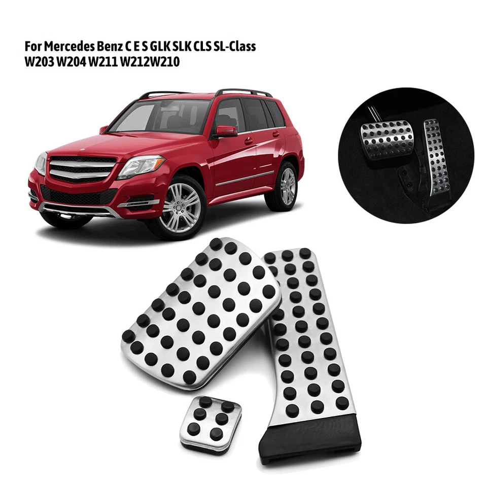 Pedal de emergencia freno de gasolina para Mercedes-Benz Clase C E S W204 W212 W218 W222 R172 Foto 2 de 4