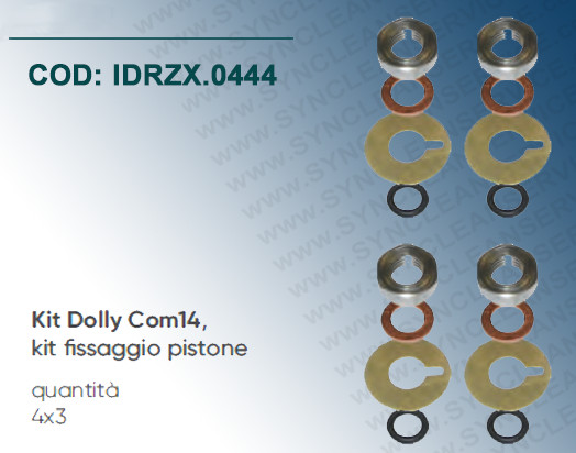 Kit Dolly Com14 IDROBASE (ZX.0444) valido per LWD-K 2010 E, LWD-K 2010 G, LWD-K 