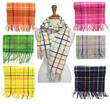 Coach Cashmere Scarf, Women's Legacy Fringed Plaid Neck Wrap 83100, $178