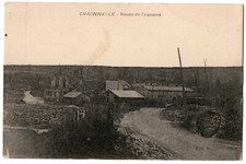 Old postcard 02 - CRAONNELLE (Aisne) - Route de Craonne