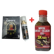 1x Leech Oil PLUS Mud-skipper Oil + MAGIC TISSUE SPRAY - Delay, Big & Long