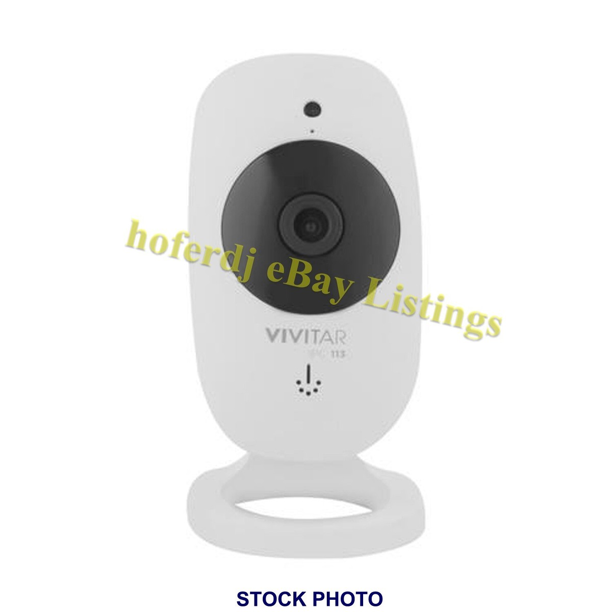 Vivitar IPC-113 1080p Full HD Wi-Fi Smart IP Camera White Motion Detection