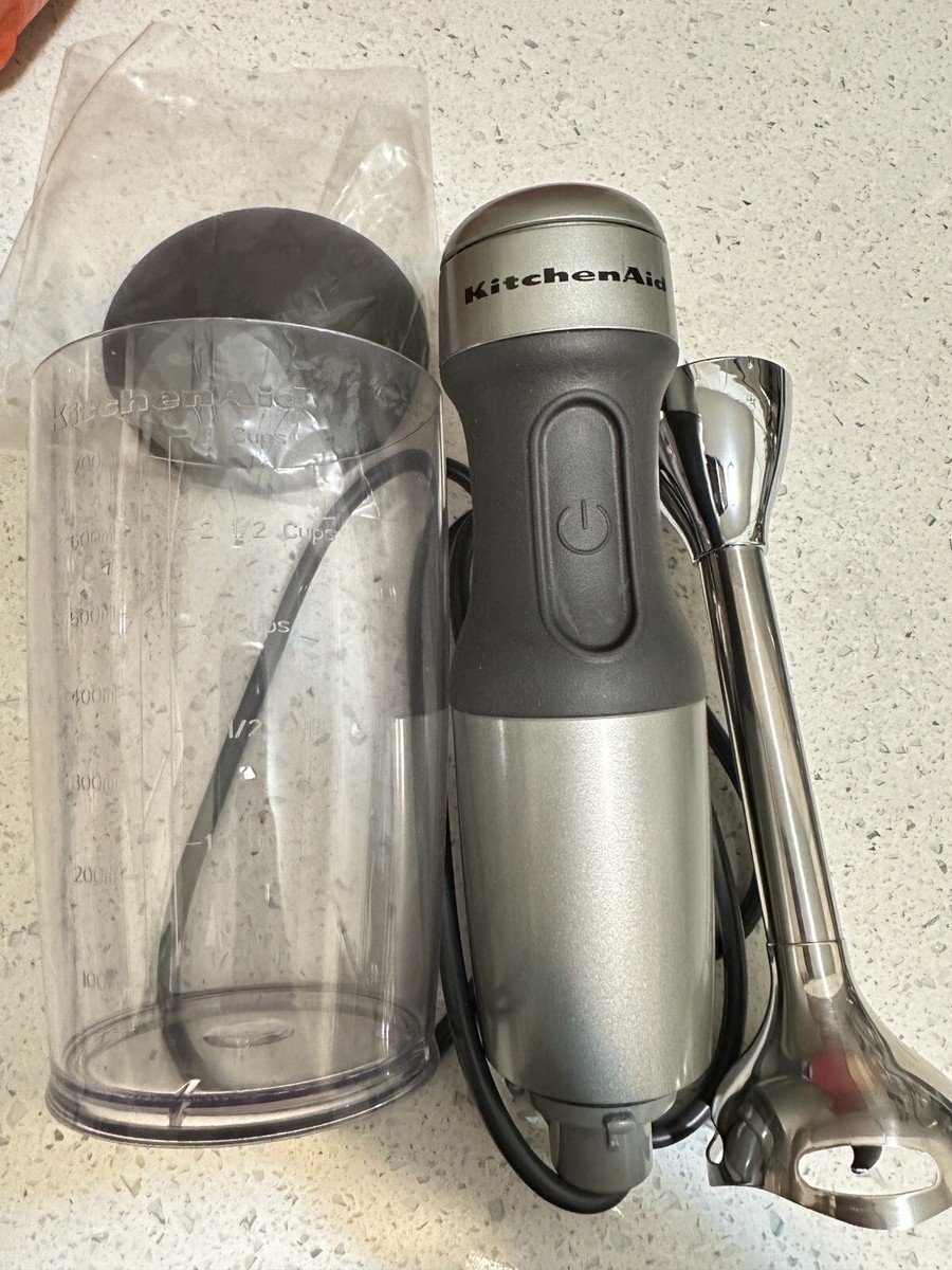 KitchenAid 2-Speed Hand Blender in Contour Silver | eBay