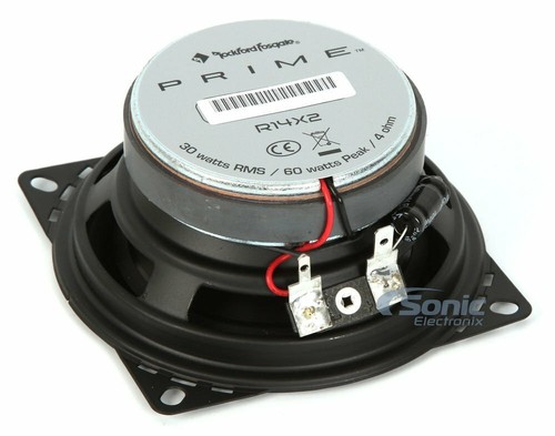 2) Rockford Fosgate R14X2 4" + 2) R169X2 6x9" 130W 2-Way Car Speakers Bundle - Picture 6 of 11