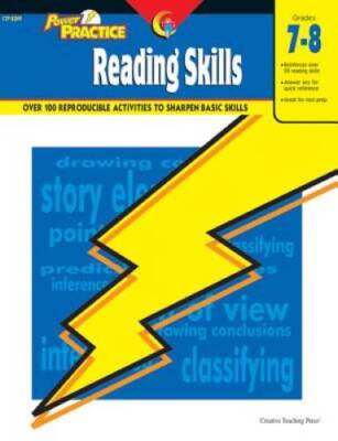 Reading Skills, Gr 7-8 (Power Practice) - Paperback - GOOD