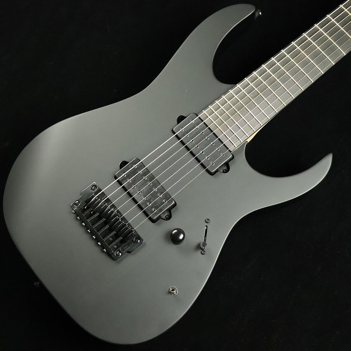 Ibanez RGIXL7 Electric Guitar 7 Strings Black Flat with Gig