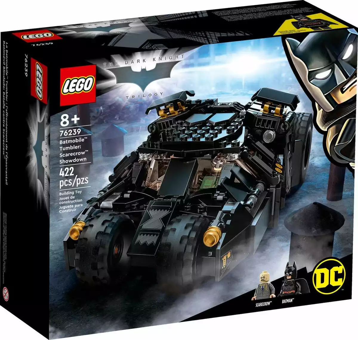 LEGO DC Batman Batmobile Tumbler: Scarecrow Showdown 76239 (422 Pieces)