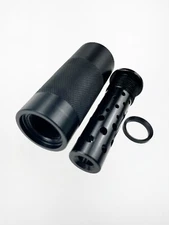 🔥 5/8x24 Muzzle Brake Compensator With Sound Sleeve