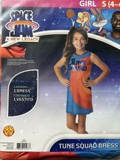Space Jam A New Legacy Tune Squad Dress Costume   Kids Small Halloween Outfit