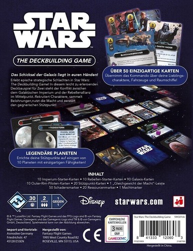 Star Wars The Deckbuilding Game (Deutsch), science fiction Game, FFG - Bild 2 von 2