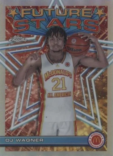 2023 Topps Chrome McDonald's All American - Dj Wagner #FS-5