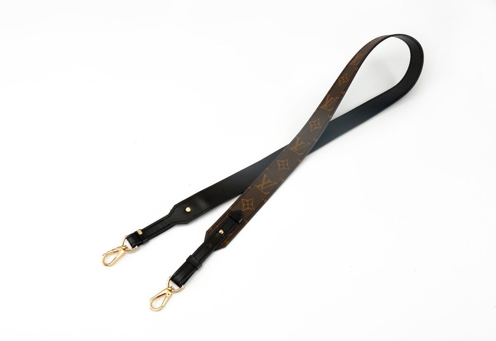 Canvas+Leather Replacement Shoulder Wide Strap Bag Handbag Purse 3cm 1.2