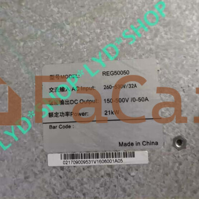 1PCS INFY REG50050 AC/DC Charging Station Module 500V 50A 21KW USED
