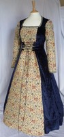 Medieval Dress Renaissance Wedding Gown Pagan Gothic Custom Made To Size Medieval Dress Renaissance Wedding Gown Pagan Gothic Custom Made To Size