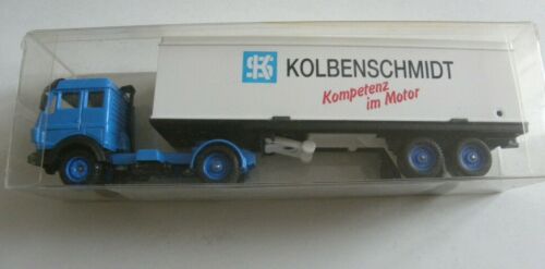 1/60 camion semi - remorque Mercedes KOLBENSCHMIDT Solido 