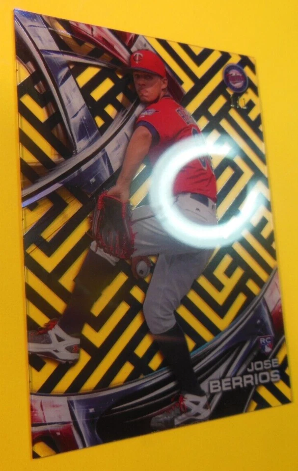2016 Topps High Tek Jose Berrios RC Rookie Card HT-JBE 1/1 One of One! - Image 4 of 4